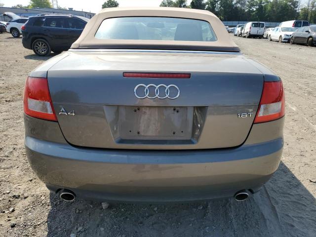 WAUAC48H83K024596 - 2003 AUDI A4 1.8 CABRIOLET GRAY photo 6