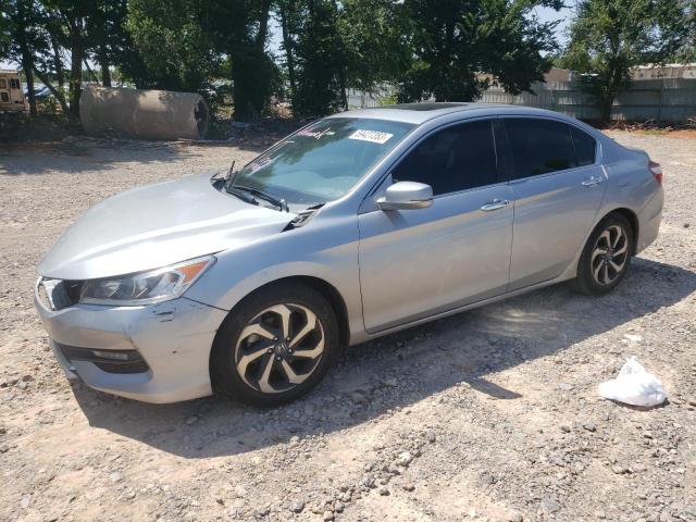 1HGCR2F87GA198741 - 2016 HONDA ACCORD EXL SILVER photo 1