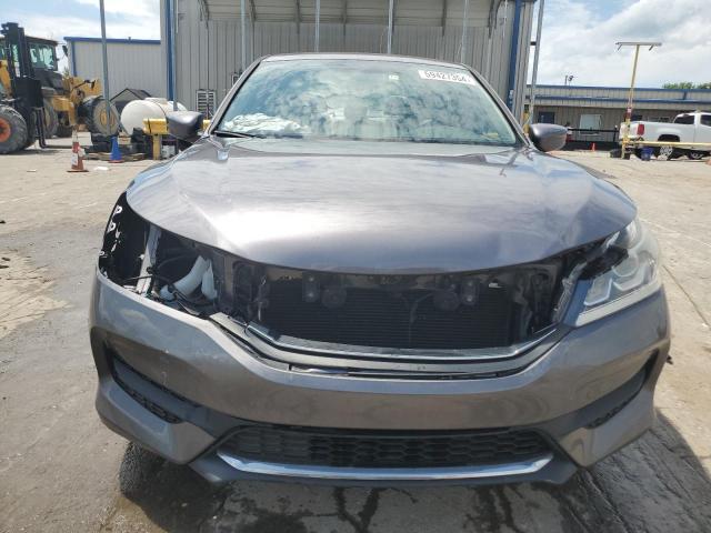 1HGCR2F37HA282242 - 2017 HONDA ACCORD LX GRAY photo 5