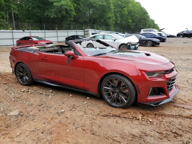 1G1FK3D66M0133896 - 2021 CHEVROLET CAMARO ZL1 红色 照片 4