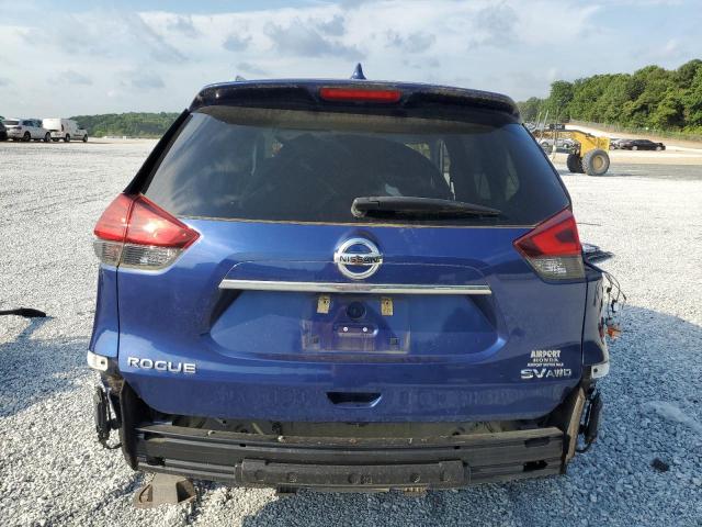 5N1AT2MV8HC817106 - 2017 NISSAN ROGUE SV BLUE photo 6