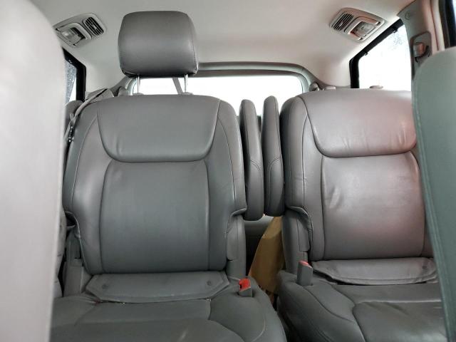 5TDZA22C55S252466 - 2005 TOYOTA SIENNA XLE SILVER photo 10