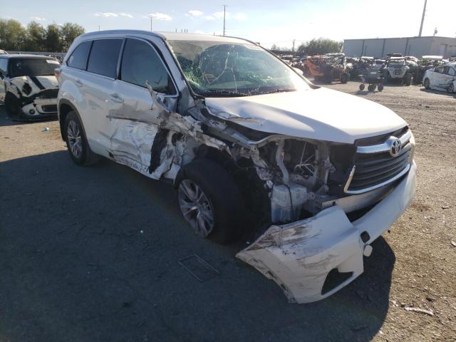 5TDJKRFH3FS150657 - 2015 TOYOTA HIGHLANDER XLE 白色 照片 1