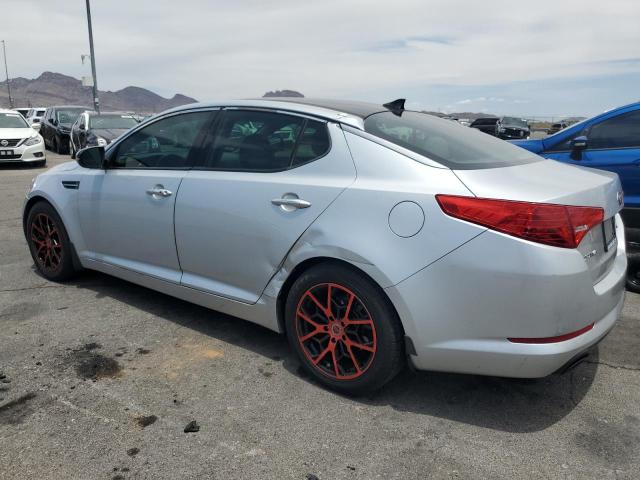 5XXGN4A78DG258127 - 2013 KIA OPTIMA EX GRAY photo 2