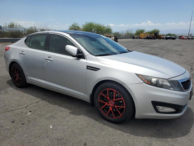 5XXGN4A78DG258127 - 2013 KIA OPTIMA EX GRAY photo 4