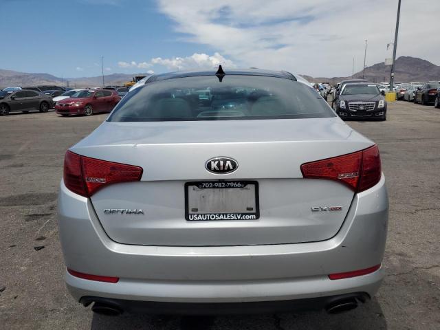 5XXGN4A78DG258127 - 2013 KIA OPTIMA EX GRAY photo 6