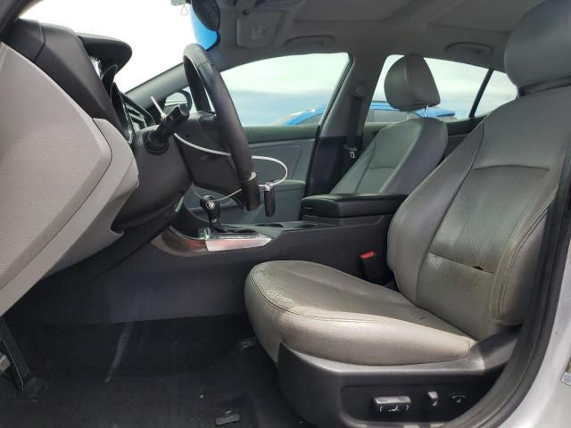 5XXGN4A78DG258127 - 2013 KIA OPTIMA EX GRAY photo 7