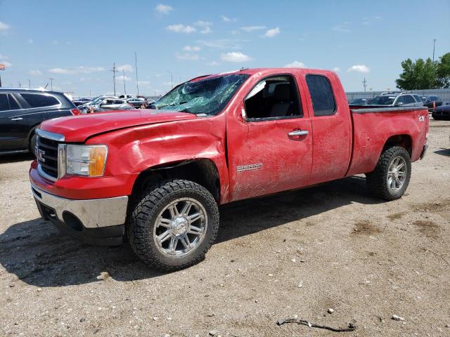 1GTSKVE39AZ226845 - 2010 GMC SIERRA K1500 SLE MAROON photo 1