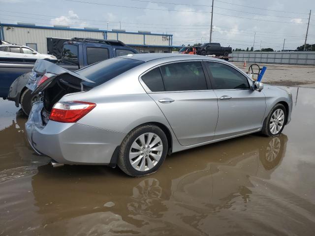 1HGCR2F86EA298763 - 2014 HONDA ACCORD EXL SILVER photo 3