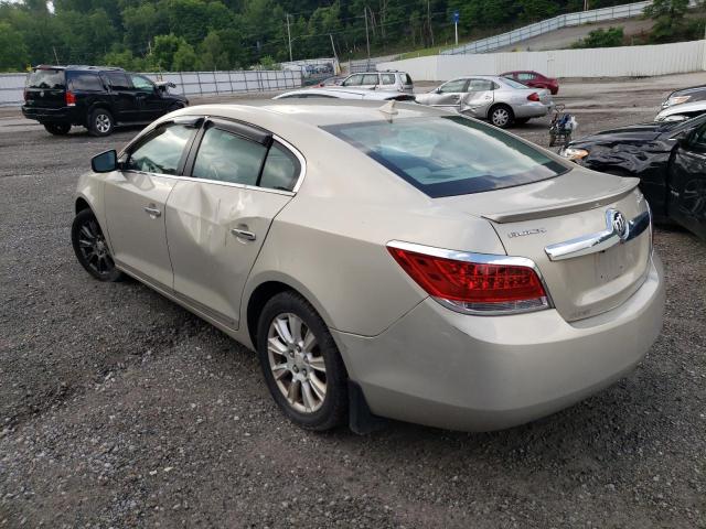 1G4GB5ER3CF219013 - 2012 BUICK LACROSSE CONVENIENCE BEIGE photo 2