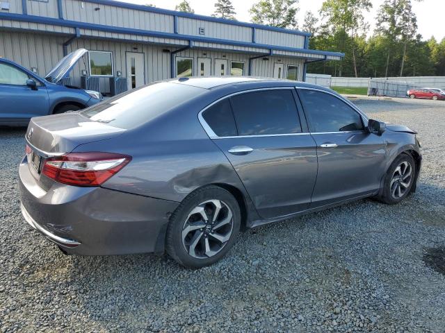 1HGCR2F8XGA073183 - 2016 HONDA ACCORD EXL GRAY photo 3