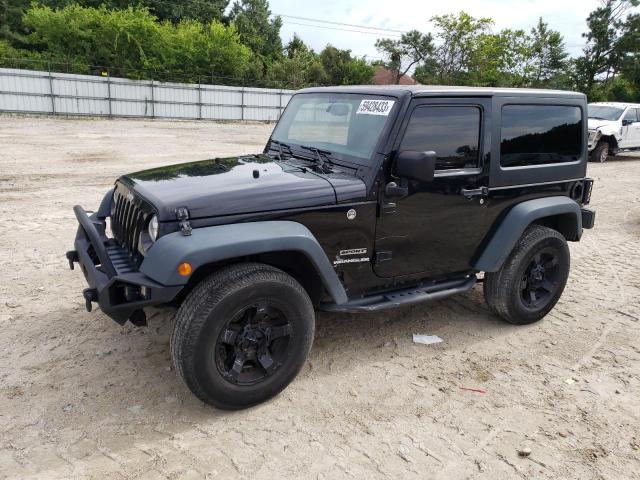 1C4AJWAG3GL335164 - 2016 JEEP WRANGLER SPORT BLACK photo 1