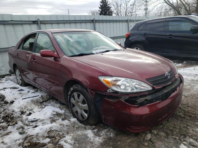 4T1BE32K23U133829 - 2003 TOYOTA CAMRY LE RED photo 1