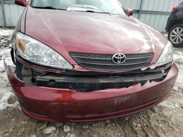 4T1BE32K23U133829 - 2003 TOYOTA CAMRY LE RED photo 9