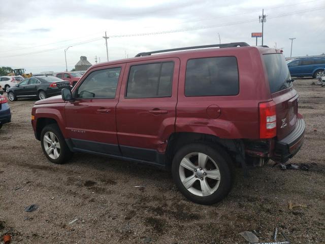 1C4NJRFB3ED660758 - 2014 JEEP PATRIOT LATITUDE RED photo 2