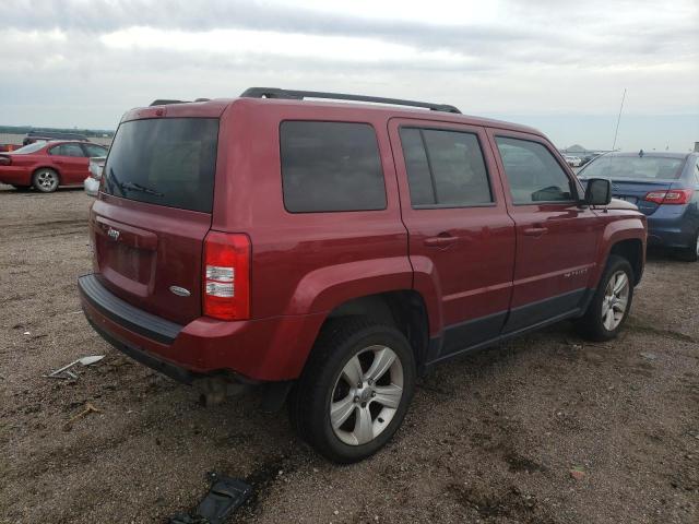 1C4NJRFB3ED660758 - 2014 JEEP PATRIOT LATITUDE RED photo 3