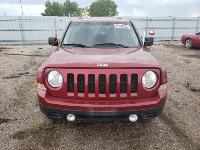 1C4NJRFB3ED660758 - 2014 JEEP PATRIOT LATITUDE RED photo 5