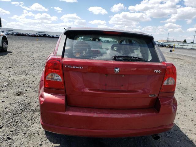 1B3HE78K77D556362 - 2007 DODGE CALIBER R/T RED photo 6