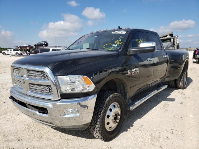 3C63RRHL6JG430612 - 2018 RAM 3500 SLT BLACK photo 2