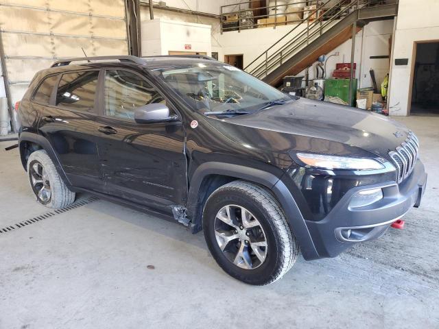 1C4PJMBS2EW246733 - 2014 JEEP CHEROKEE TRAILHAWK BLACK photo 4