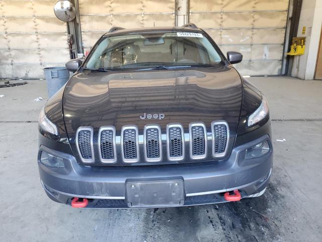 1C4PJMBS2EW246733 - 2014 JEEP CHEROKEE TRAILHAWK BLACK photo 5