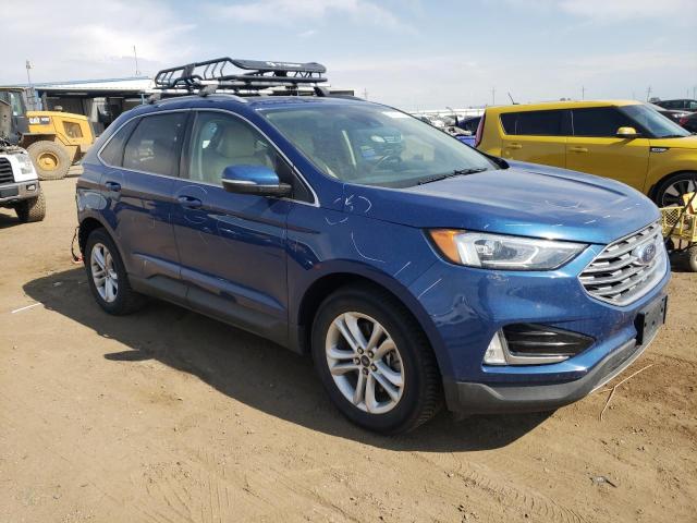 2FMPK4J99LBB16888 - 2020 FORD EDGE SEL BLUE photo 4