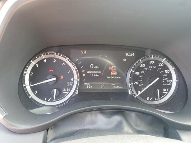 5TDGZRAHXMS088961 - 2021 TOYOTA HIGHLANDER XLE SILVER photo 9