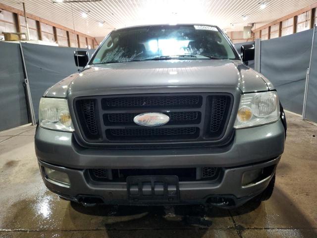 1FTRX14W95FA91779 - 2005 FORD F150 GRAY photo 5