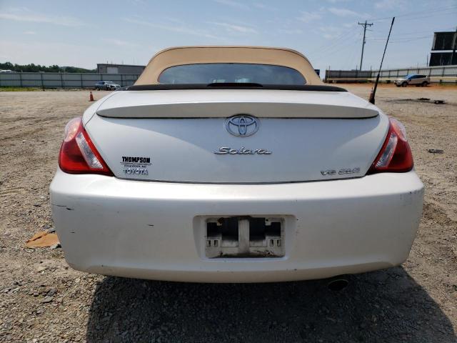 4T1FA38P45U047702 - 2005 TOYOTA SOLARA SLE SE WHITE photo 6