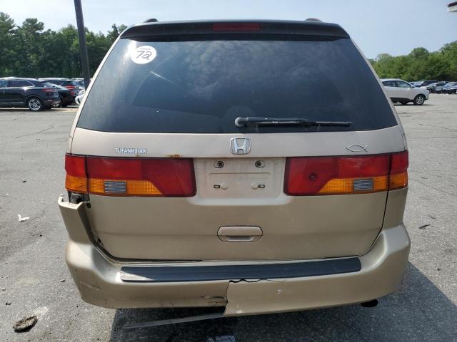 2HKRL18602H579865 - 2002 HONDA ODYSSEY EX TAN photo 6