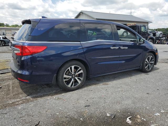 5FNRL6H97JB015957 - 2018 HONDA ODYSSEY ELITE BLUE photo 3