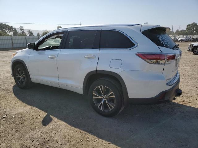 5TDJKRFH8GS282752 - 2016 TOYOTA HIGHLANDER XLE თეთრი ფოტო 2