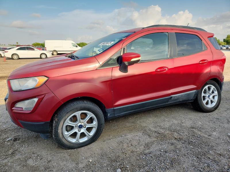 MAJ6S3GL3LC340242 - 2020 FORD ECOSPORT SE მუქწითელი ფოტო 1