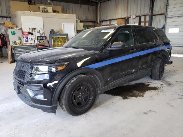 1FM5K8AB7MGC31954 - 2021 FORD EXPLORER POLICE INTERCEPTOR 黑色 照片 1