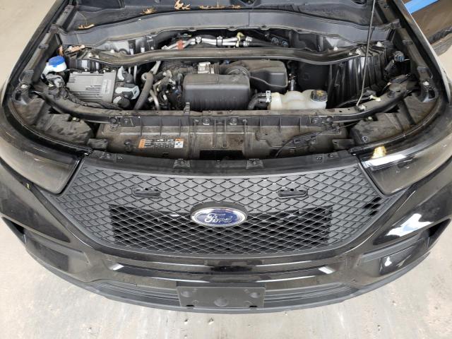 1FM5K8AB7MGC31954 - 2021 FORD EXPLORER POLICE INTERCEPTOR 黑色 照片 12