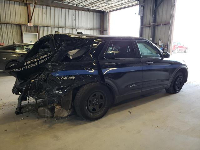 1FM5K8AB7MGC31954 - 2021 FORD EXPLORER POLICE INTERCEPTOR 黑色 照片 3