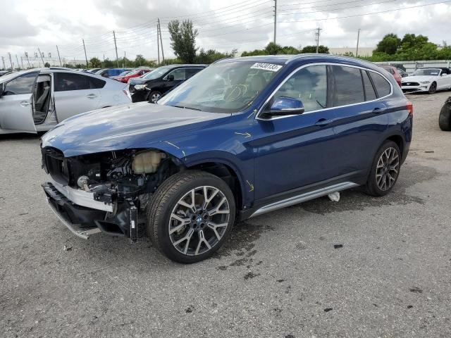 WBXJG7C07M5U13033 - 2021 BMW X1 SDRIVE28I BLUE photo 1