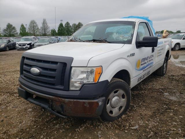 1FTRF12W99KB90508 - 2009 FORD F150 WHITE photo 2