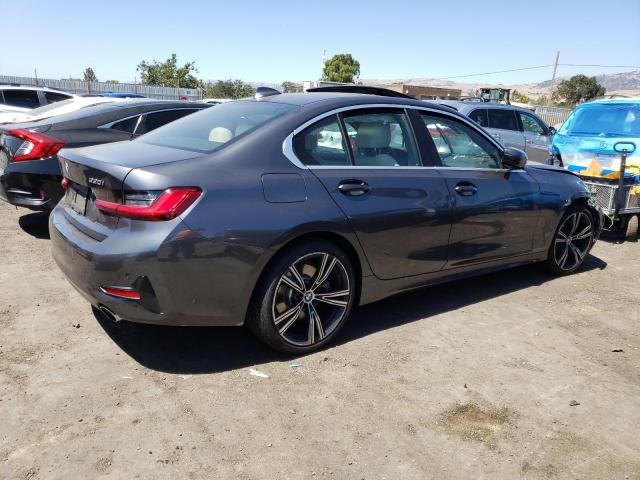 3MW5R1J06M8C06755 - 2021 BMW 330I GRAY photo 3