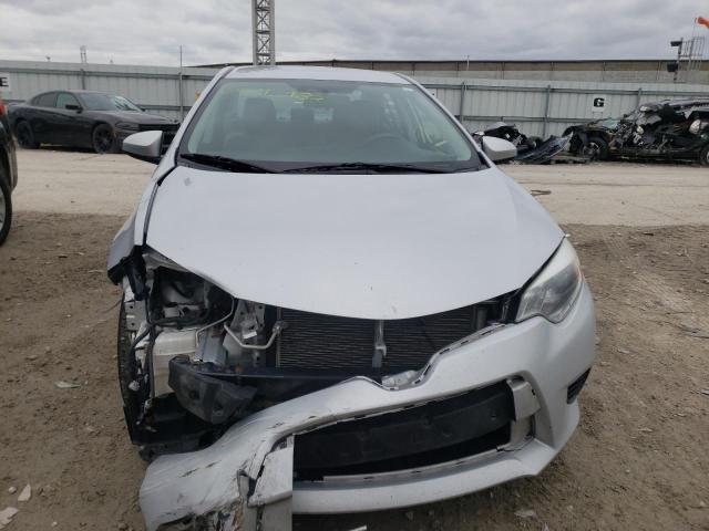 2T1BURHE9FC332812 - 2015 TOYOTA COROLLA L SILVER photo 9