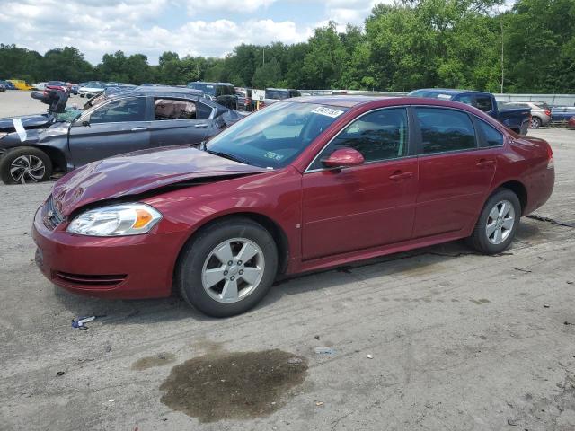 2G1WT57K791154477 - 2009 CHEVROLET IMPALA 1LT MAROON photo 1