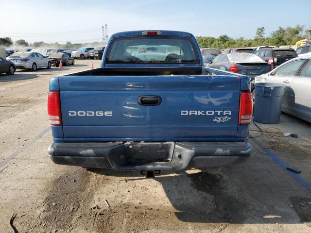 1D7HG38K54S525268 - 2004 DODGE DAKOTA QUAD SPORT BLUE photo 6