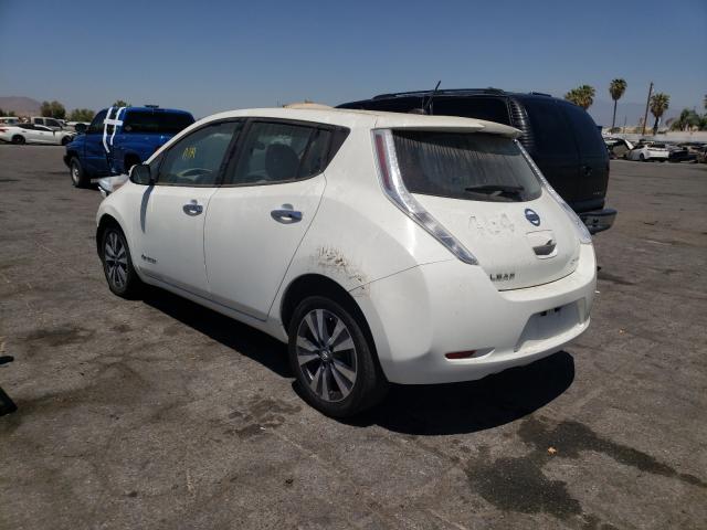 1N4BZ0CP2HC304048 - 2017 NISSAN LEAF S WHITE photo 3