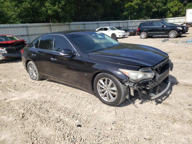 JN1BV7AP6EM671271 - 2014 INFINITI Q50 BASE BLACK photo 4