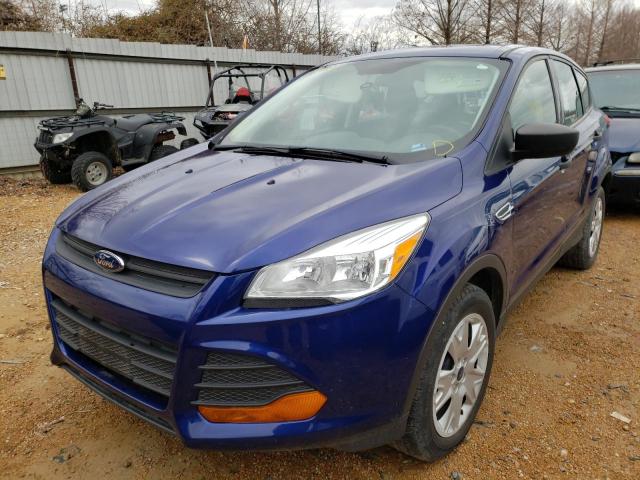 1FMCU0F74GUC66190 - 2016 FORD ESCAPE S BLUE photo 2