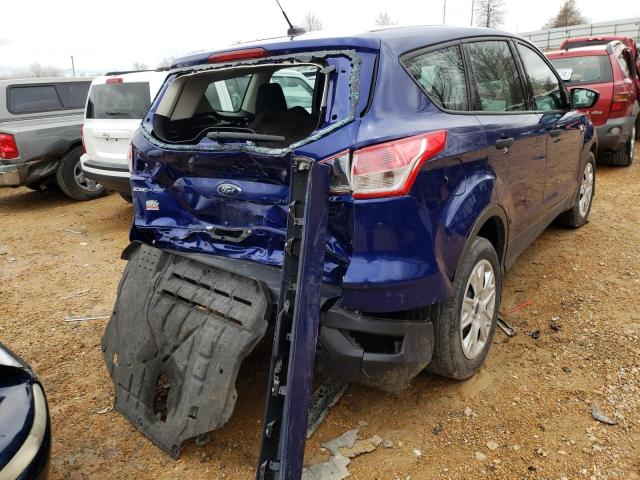 1FMCU0F74GUC66190 - 2016 FORD ESCAPE S BLUE photo 4