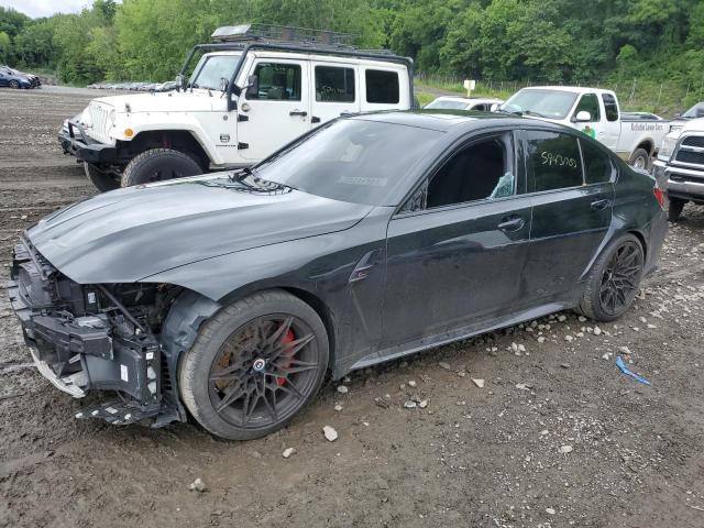 WBS43AY00NFN06797 - 2022 BMW M3 COMPETITION BLACK photo 1