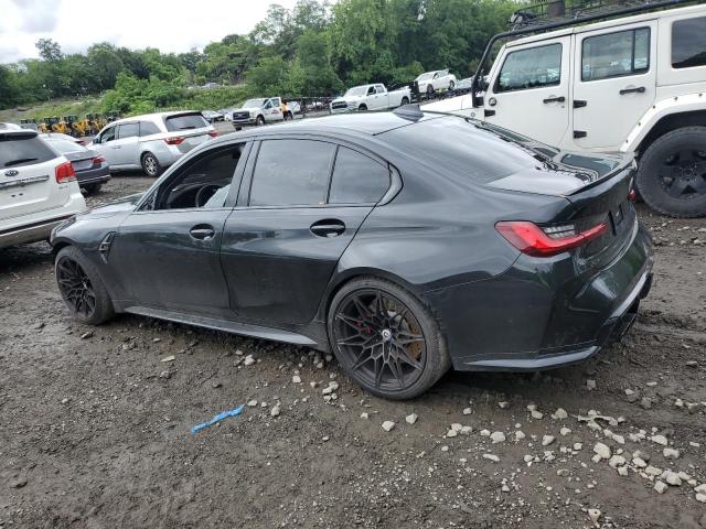 WBS43AY00NFN06797 - 2022 BMW M3 COMPETITION BLACK photo 2