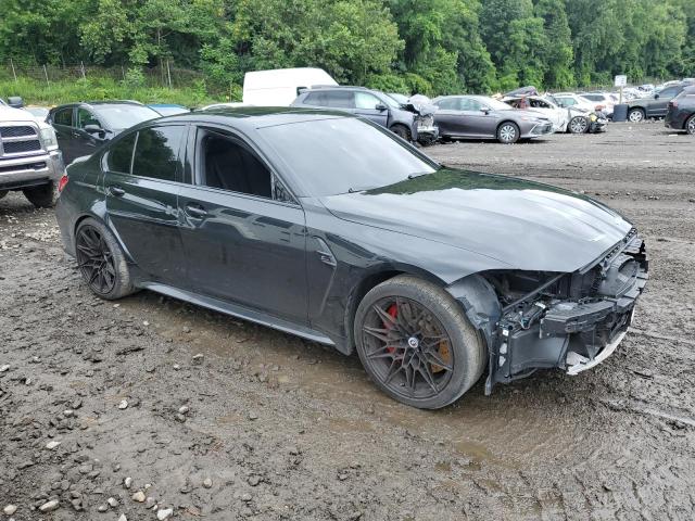WBS43AY00NFN06797 - 2022 BMW M3 COMPETITION BLACK photo 4