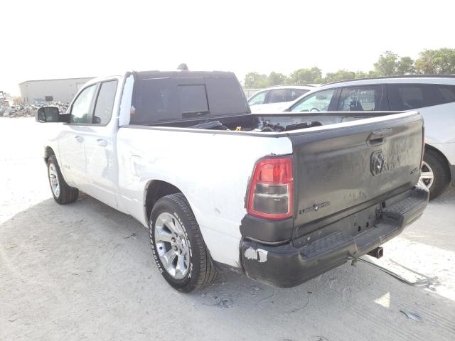 1C6RRFBG3MN821927 - 2021 RAM 1500 BIG HORN/LONE STAR WHITE photo 3